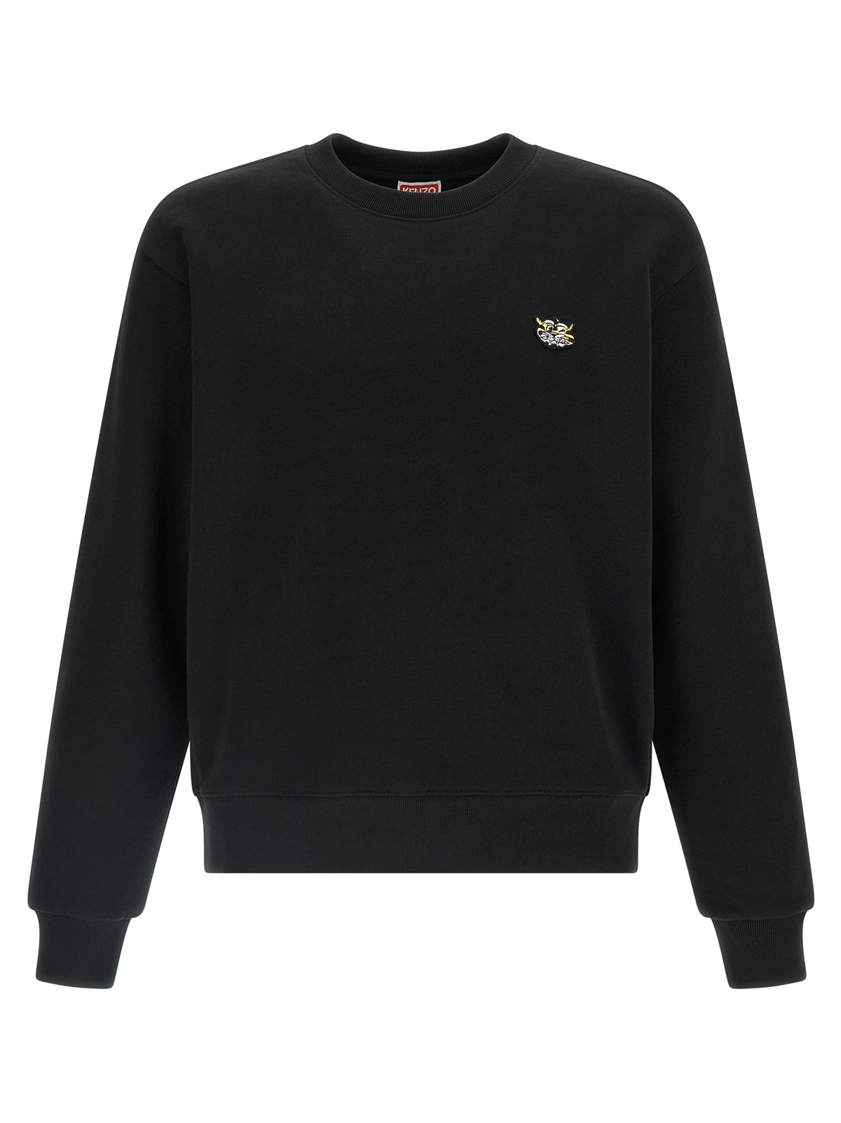 Kenzo Black Cotton Sweatshirt