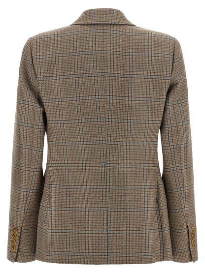 Blazé Milano Beige Virgin Wool Blazer