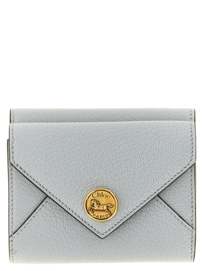 Chloé Blue Goatskin Cardholder