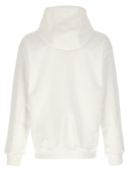 Casablanca White Organic Cotton Sweatshirt