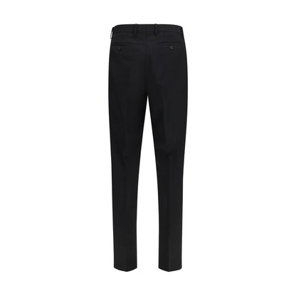 Fendi Black Mohair Dress Pants