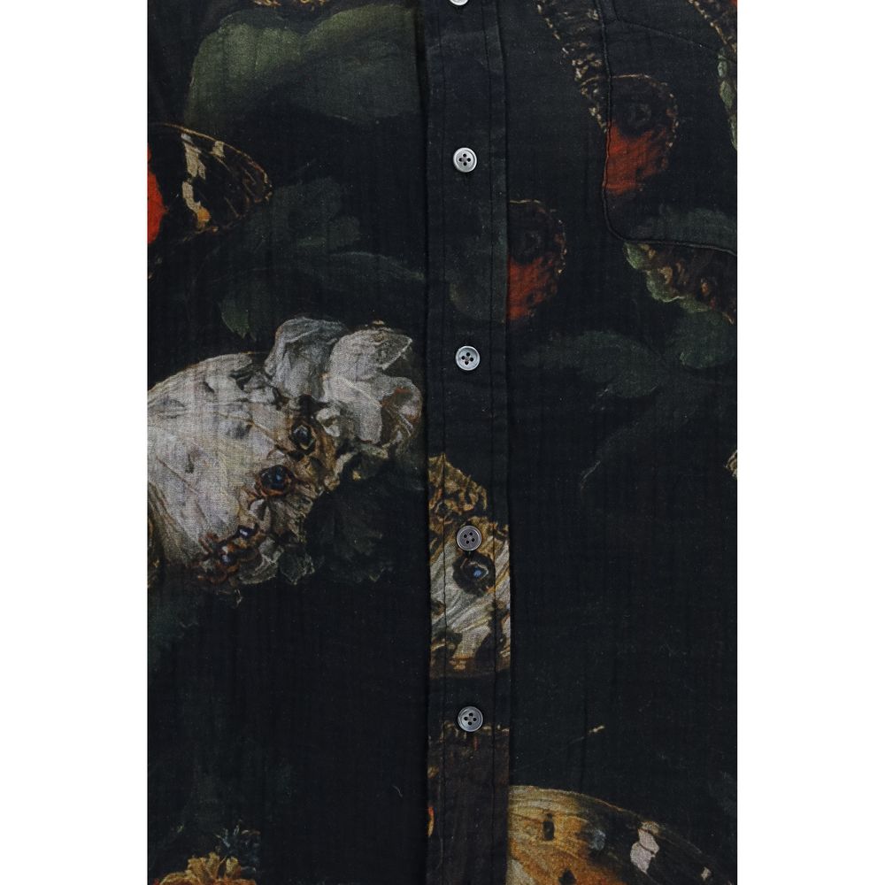 R13 Black Cotton Shirt