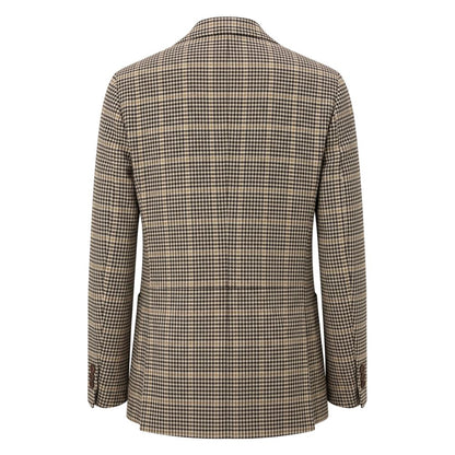 Roberto Pepe Luxury Beige Nylon Men Jacket