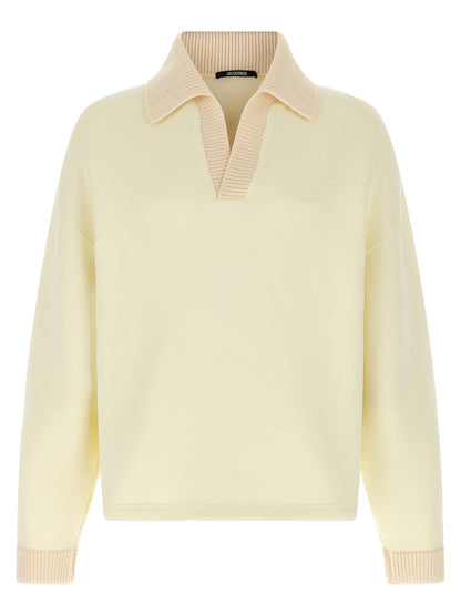 Jacquemus Beige Cotton Sweatshirt