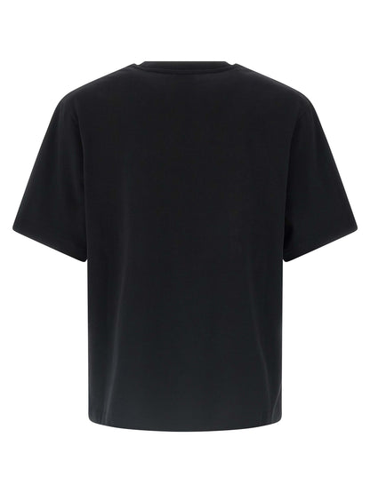 Casablanca Black Organic Cotton T-Shirt