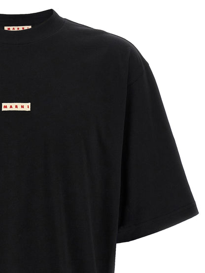 Marni Black Cotton T-Shirt