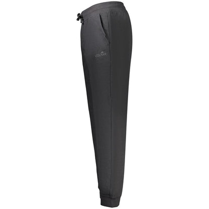 Ellesse Black Cotton Joggers (Workout Pants)