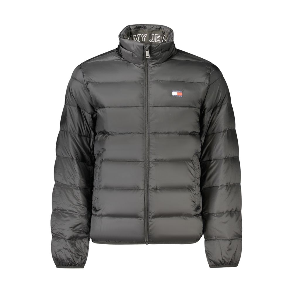 Tommy Hilfiger Black Polyester Shell Jacket