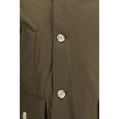 Woolrich Bicolor Cotton Parka