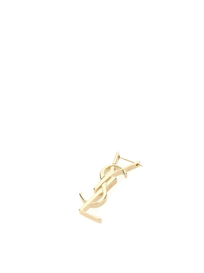 Saint Laurent Gold Brass Earrings