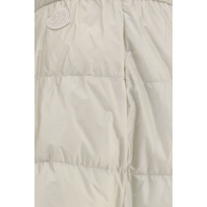 Moncler Beige Nylon Midi Skirt