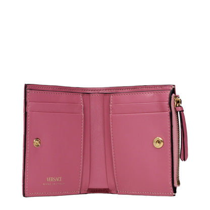 Versace Pink Leather Wallet