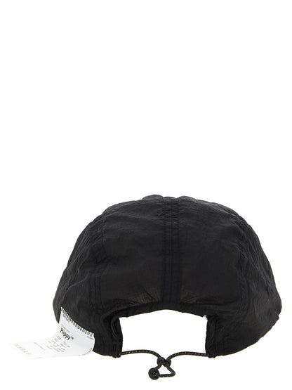 SATISFY Black Polyamide Cap (Baseball Hat)