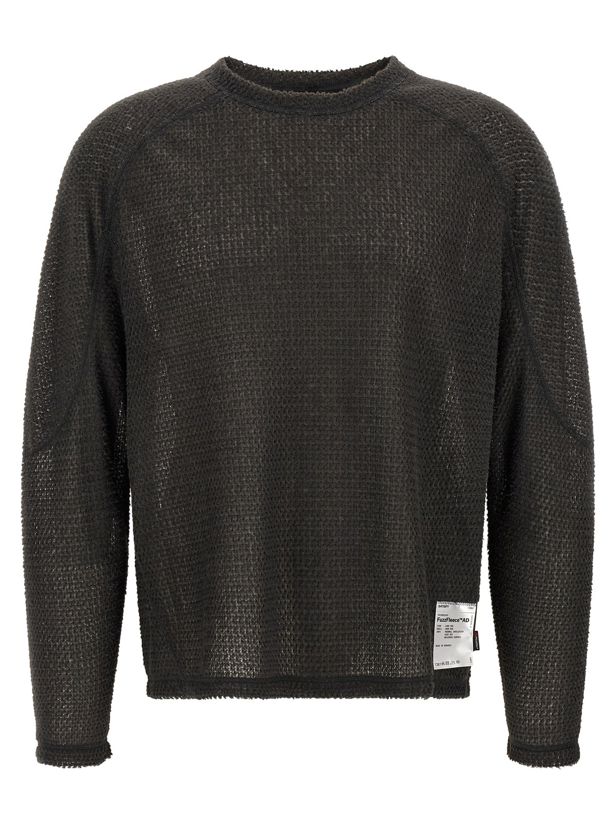 SATISFY Gray Polyester Cardigan