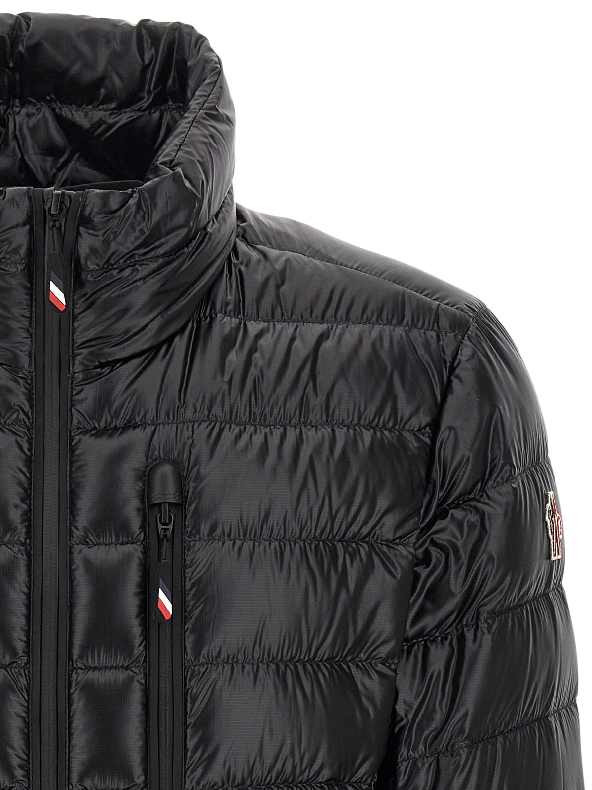 Moncler Grenoble Black Polyester Full-Length Jacket