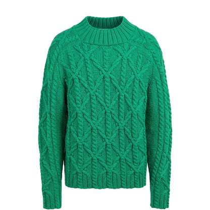 Malo Green Cotton Men's Sweater