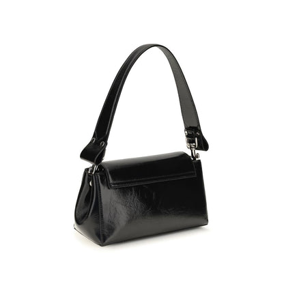 Vivienne Westwood Black Calf Leather Bos Taurus Handbag