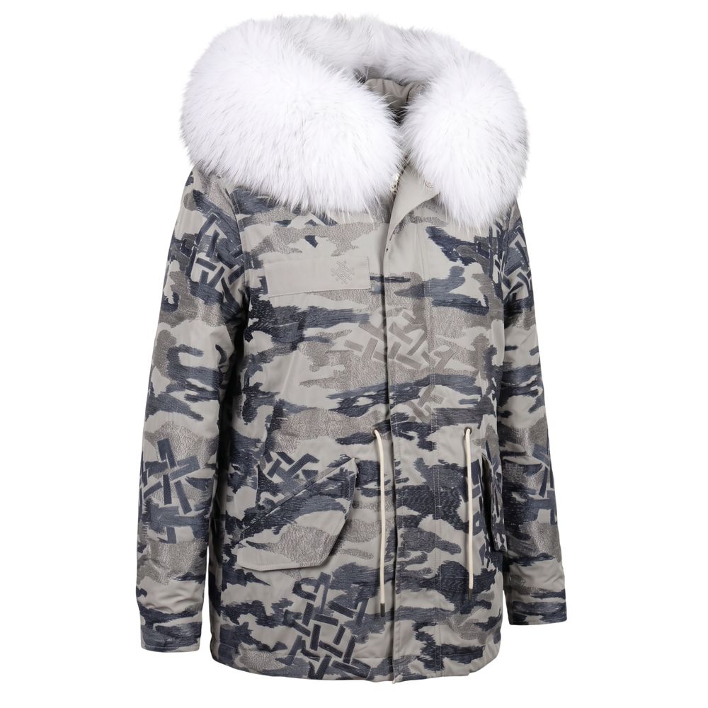 Mr&Mrs Italy Green Polyester Women's Jacket