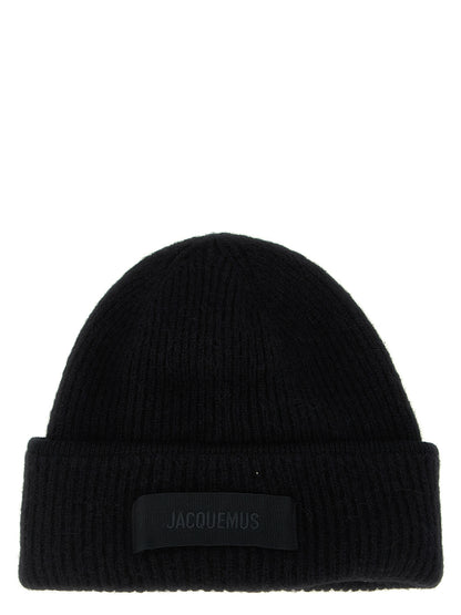 Jacquemus Black Wool Beanie