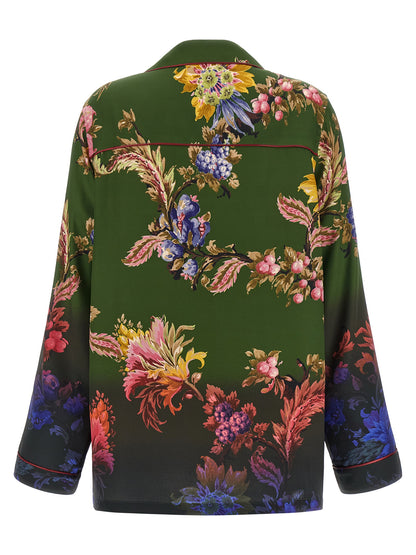 Etro Bicolor Polyester Blouse
