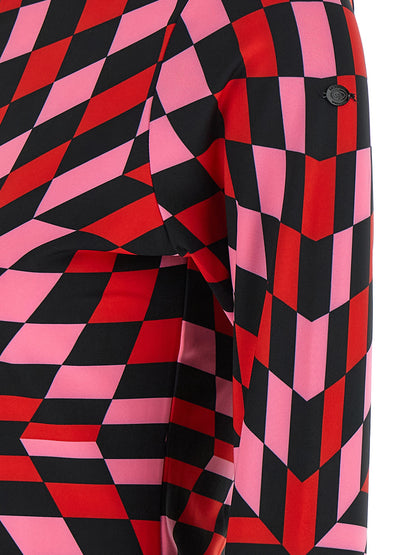 GOLDBERGH Red Polyester Cardigan