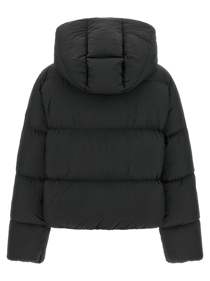 Ganni Black Polyamide Full-Length Jacket
