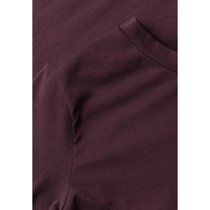 Street One Purple Cotton Long Sleeve T-Shirt