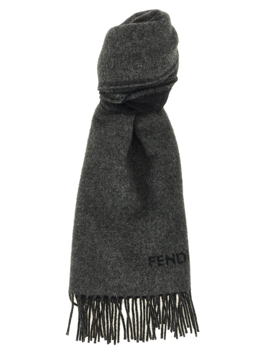 Fendi Multicolor Cashmere Scarf
