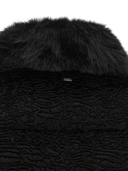 Herno Black Acetate Full-Length Jacket