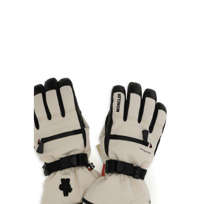 Moncler Grenoble Beige Polyamide Gloves