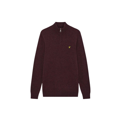 Lyle & Scott Bordeaux Cotton Sweatshirt