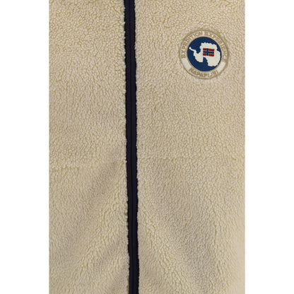 Napapijri White Polyester Sweatshirt
