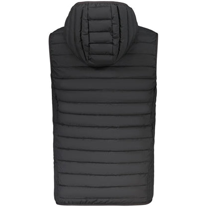 Accademia Militare Black Polyester Sleeveless Jacket