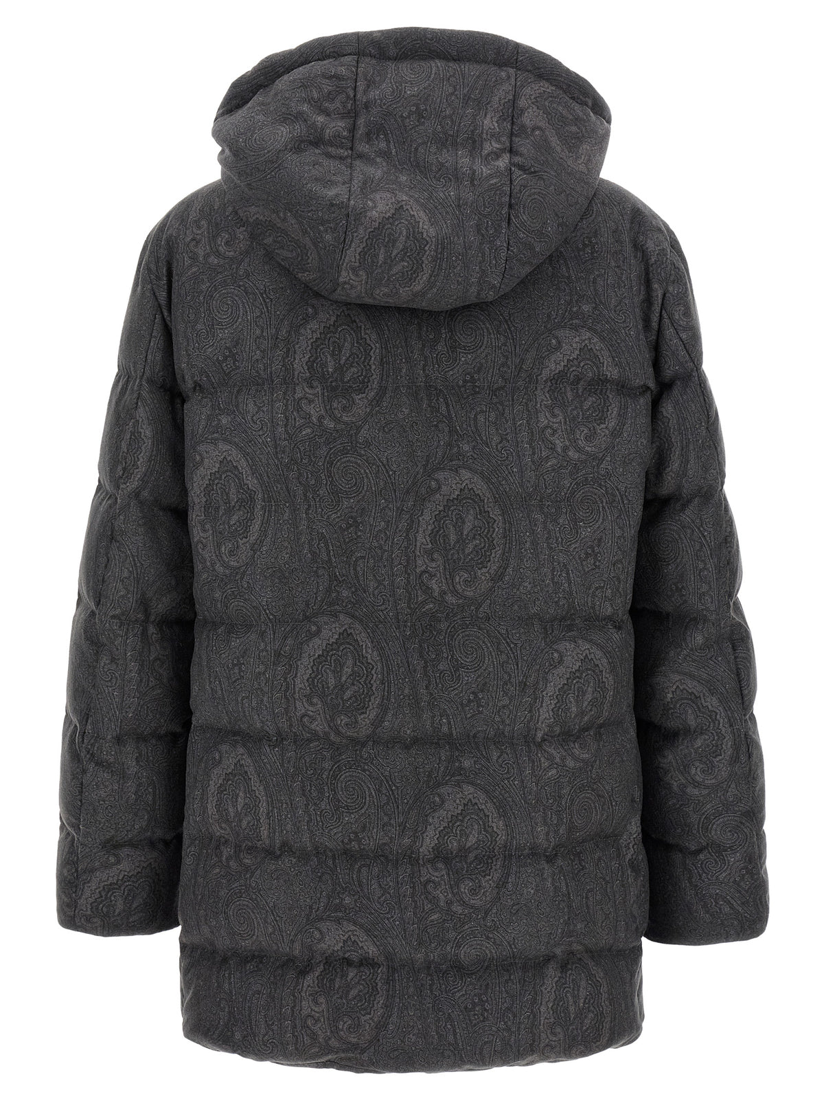 Etro Gray Wool Coat