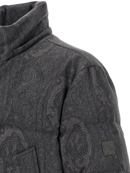 Etro Gray Wool Coat