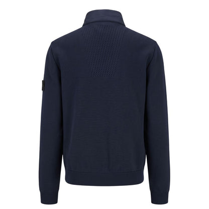 Baldinini Trend Blue Polyester Men Jacket