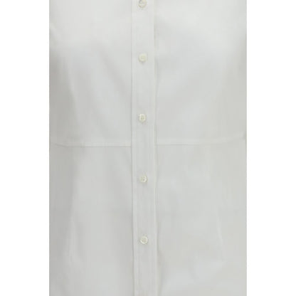 Brunello Cucinelli White Cotton Shirt