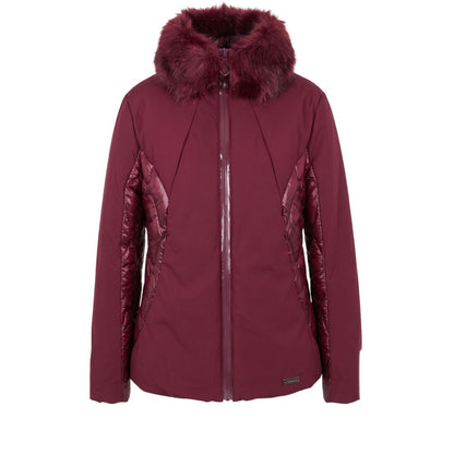Baldinini Trend Red Nylon Women Jacket