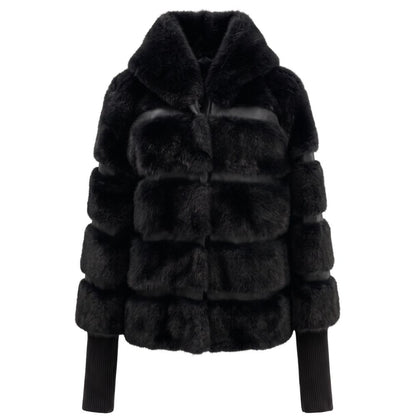 Baldinini Trend Black Polyester Women Jacket