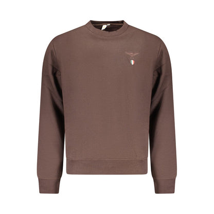 Accademia Militare Brown Cotton Men's Sweatshirt
