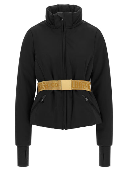 GOLDBERGH Black Polyamide Shell Jacket