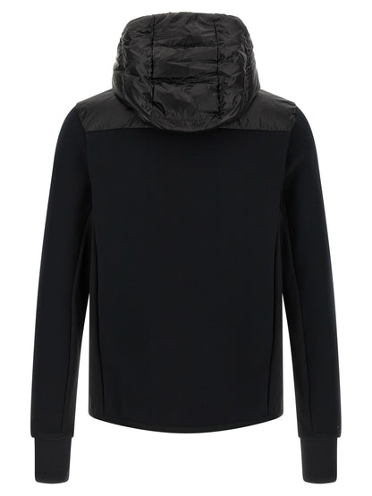 Moncler Grenoble Black Polyamide Sweatshirt