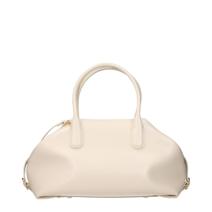 THEMOIRè Beige Leather Handbag