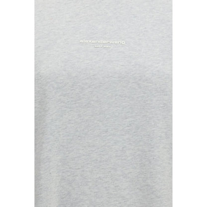 Alexander Wang Gray Cotton T-Shirt