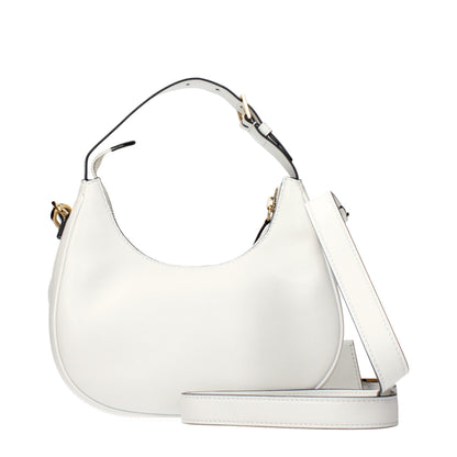 Versace White Leather Handbag
