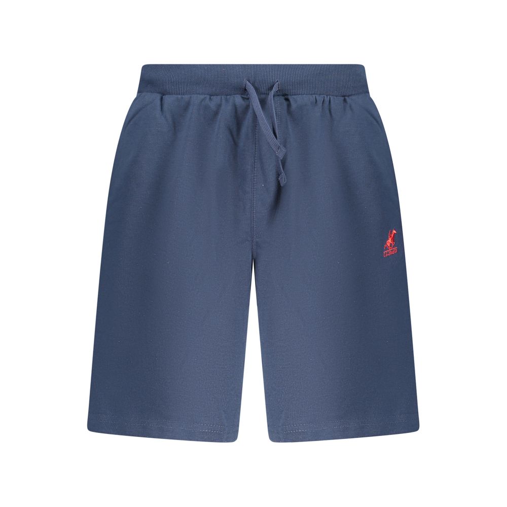 U.S. Grand Polo Blue Cotton Mens Shorts