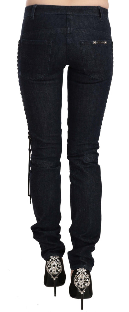  - Elegant Low Waist Skinny Trousers