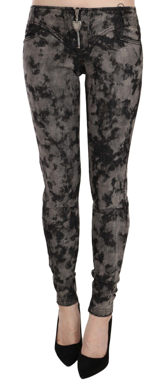  - Elegant Low Waist Skinny Denim Pants