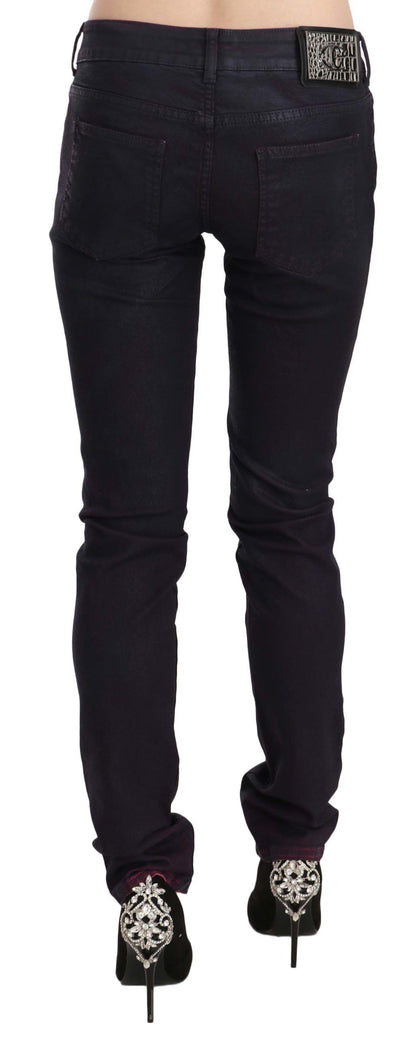  - Chic Black Low Waist Skinny Denim