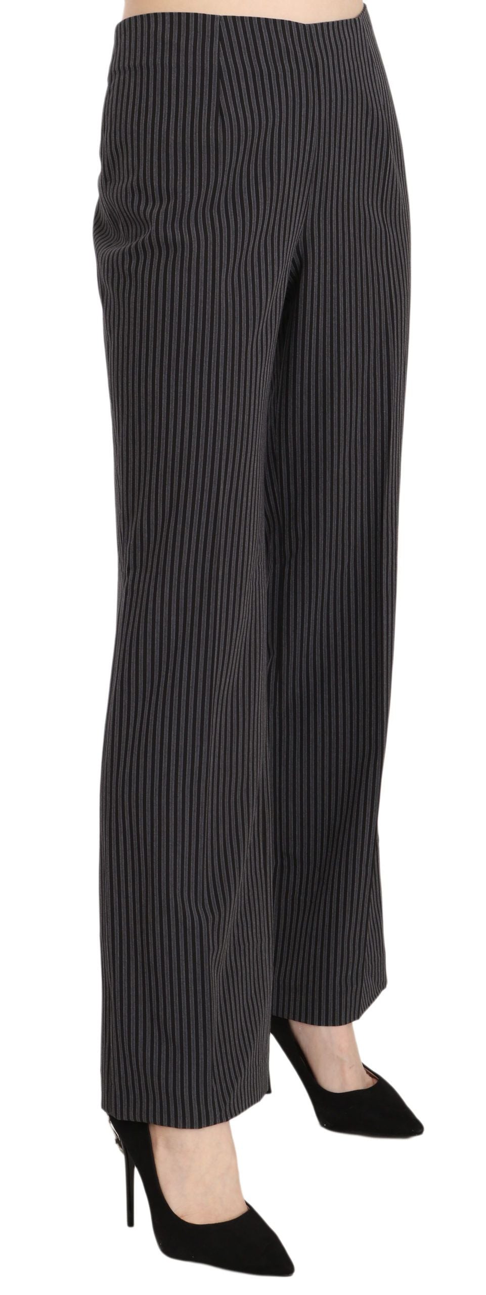  - Elegant Striped Straight Fit Pants